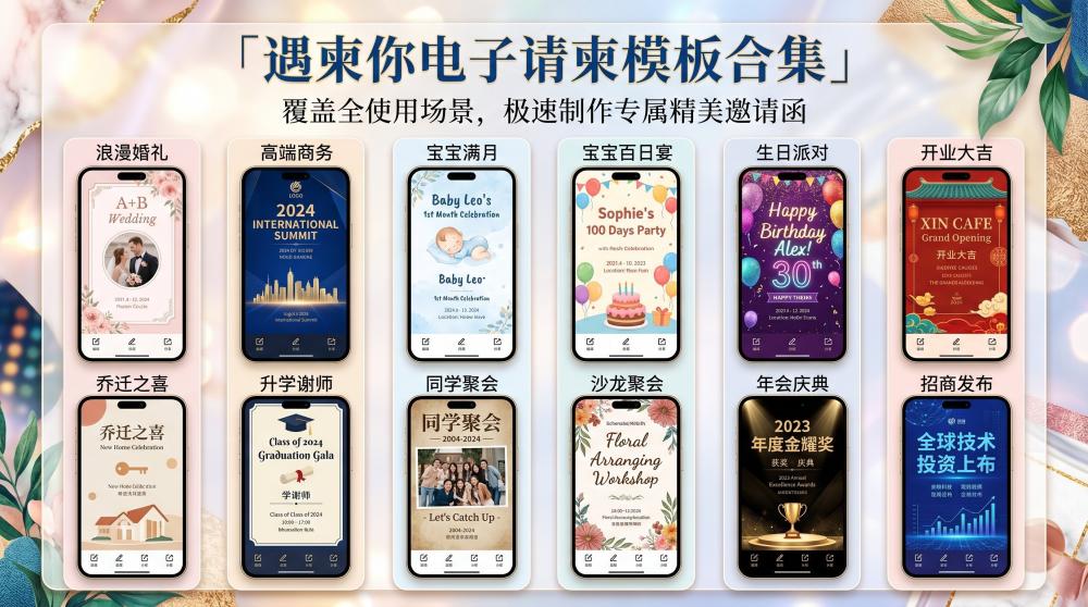 行业沙龙电子邀请函全攻略：模板、制作、版式、发送一站式教程